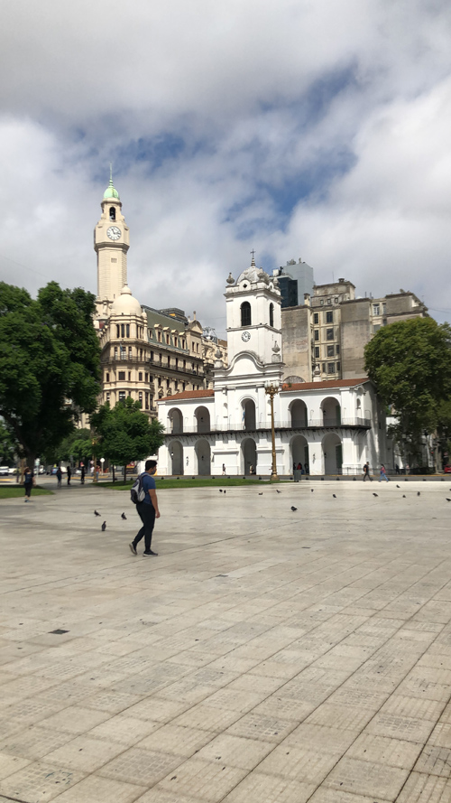 El Cabildo y torre del Consejo Deliberante (Legislatura))