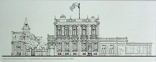 Nunciatura Apost�lica (hoy, sede de la Pastoral Universitaria).