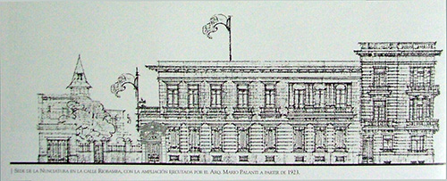 Nunciatura Apost�lica (hoy, sede de la Pastoral Universitaria).